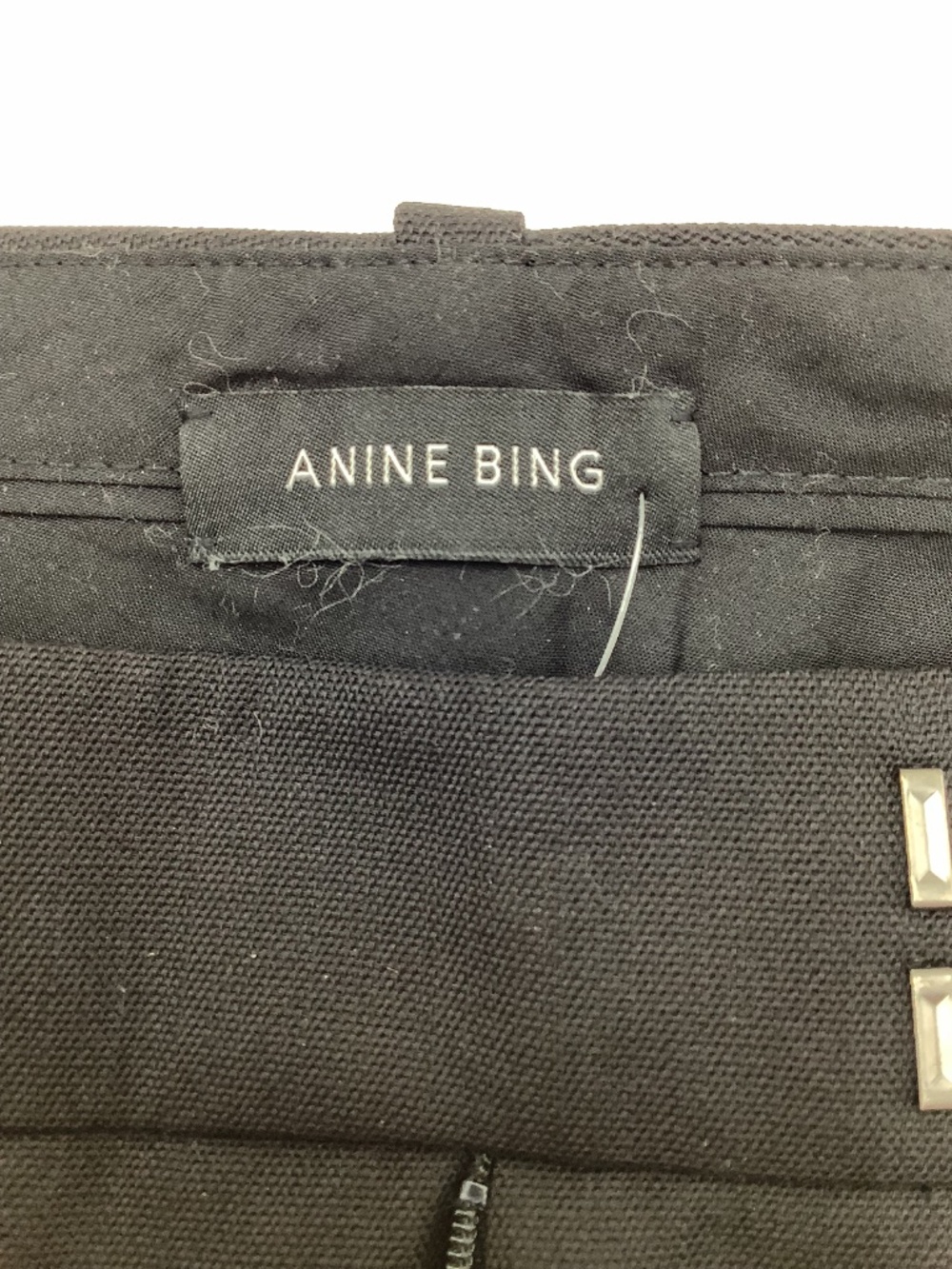 Anine Bing Wide Leg High Rise Pants Size: S - Picture 4 of 4